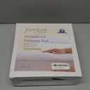 King Size Quilted Fitted Mattress Pad, Waterproof Breathable Cooling Mattress Protector, Stretches up to 21 Inches Deep Pocket Hollow Cotton Alternative Filling Noiseless Mattress Cover