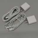 Fast Charger iPhone,Dual Port A/C iPhone Charger Fast Charging Block,2Pack Super Quick Double Apple iPhone Wall Charger Power Adapter 10FT USB C to Lightning Cable for iPhone 14/13/12/11/ProMax/XS/XR (White)