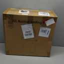 Ausic 20L 12Inch Portable Misting Bucket Fan, 30000mAh Oscillating Outdoor Fans with Water Spray for Patio, Rechargeable Battery Camping Fan with Remote Control, Home/Beach/Travel Essentials (Orange)