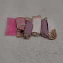 ANLIQI Cotton Underwear for Women Soft Lace Trim Hipster Panties Low Rise Bikini Undies Multipack (Small, 5-pack B-purple/White/Pink)