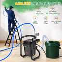 XDOVET 750W Airless Paint Sprayer,3000PSI High-Pressure Electric Paint Sprayer with Tip Extension,Paint Sprayer for House Painting,Interior/Exterior Walls, Fences, Ceilings, Cabinets 1pcs