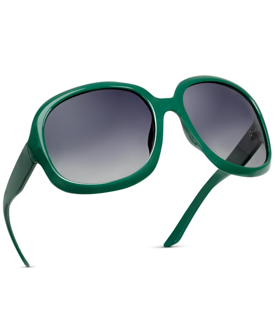 Miyya Bug Eye Oversized Polarized Sunglasses Womens, Trendy Retro Sun Glasses for Women 2025, Oversized UV Protection Shades