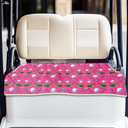 ORIGACH Golf Balls & Golf Clubs Golf Cart Seat Covers, Comfortable Cooling Golf Cart Blanket Towel, 100% Microfiber, Fits EZGO, Club Car, and More 2-Seat Golf Carts, 51x31inch