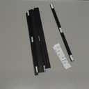 Adhesive Coffee Pod Holder, 10 PCS Under Cabinets/Wall Mounte Vertically or Horizontally,Coffee Pod Storage for Coffee Shop Desktop Office and Kitchen,Black