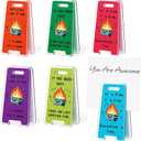 AmazingSpark 6 Pack Funny Office Desk Signs Employee Gifts Mini Acrylic Sticky Holders Dumpster Fire Desk Decor Funny Chip Clips for Overstimulated Sign Cute Office Coworker Gift
Brand: AmazingSpark
