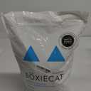 Boxie Unscented 30 Day Odor Control Clumping Clay Cat & Kitty Litter 16 lb, 99.9% Dust-Free, Hard Flat Top Clumps, No Fragrances No Fillers, Long-Lasting, Easy to Scoop