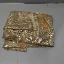 ShinyBeauty PHOTOBOOTH Backdrop - 4FTx7FT - Light Gold Sequin Fabric, Wedding & Rust Backdrop, Photography Curtains
