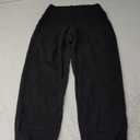 Colorfulkoala Women's High Waisted Joggers with Pockets Full Length Sweatpants & Lounge Pants Large Black