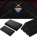 Mixweer Billiard Cloth for 8 ft Pool Table Pre Cut Felt with 6 Cloth Strips and 6 Pool Table Rubber Bumpers for Bars, Clubs, Hotels Replacement