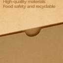 UnicoPak 32 Pack 6x4x3.5 Small Gift Boxes Bulk Kraft Brown Gift Boxes with Lids for Presents for Candle Mug Perfume Craft Ornaments Cookies Treats Favors