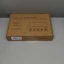 Key Holder for Wall, Decorative Key and Mail Holder with Shelf Has Large Key Hooks for Bags, Coats  Paulownia Wood Key Hanger with Mounting Hardware (9.8W x 6.7H x 4.2D) (Burnt Wood)