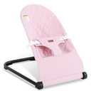 Baby Bouncer,Baby Bouncer Seat,Portable Infant Bouncer with 3-Point Safety Harness,Ergonomic Bouncy seat, Bouncer for Babies 0-6 Months up to 20lbs (Pink)