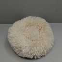 otoez Kitten Puppy Bed Extra Small XS Round Dog Cat Beds Anti Anxiety Plush Pet Calming Donut Bed with Non-Slip Waterproof Bottom, Washable (15.7", Taupe)