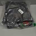 Christmas Kitchen Mats Set of 2,Christmas Snowman Holiday Floor mats, Merry Christmas Snowflake Black Red Buffalo Plaid Winter Kitchen Rugs(Red, 19.7"x31.5"+19.7"x47.3")