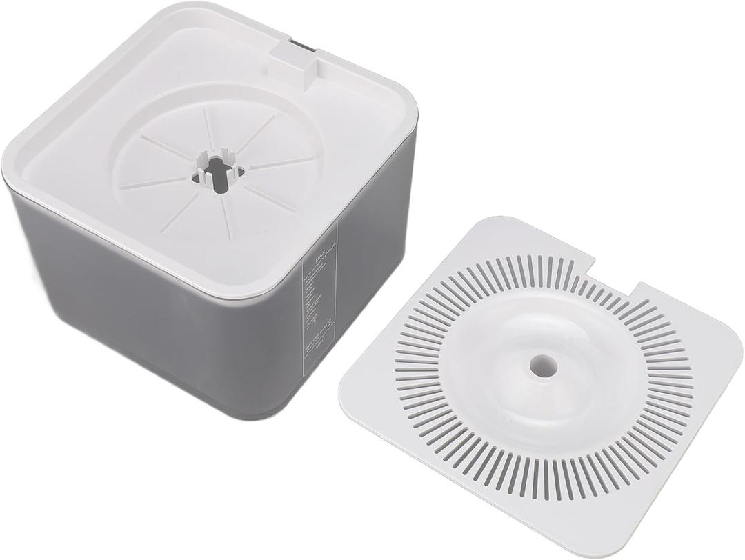 Pet Water Fountain Quiet Infrared Sensing Cat Drinking Fountain 3L Large Capacity for Small to Medium Pets