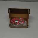 6-Pack Artificial Berry, 9.8 Inch Faux Holly Berry Foam Faux Frosted Berries with Stems for Home/Wedding/Christmas/DIY/Party/Garden/Office [Bright Red]