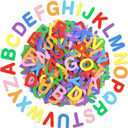 1312 Pcs Foam Letter Stickers, Self-Adhesive EVA Alphabet Stickers Small 1 Inch 3D Foam Letters for DIY Crafts, Scrapbooking, School Projects, Classroom Office Home Party Decor (8 Vibrant Colors)