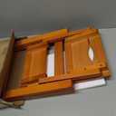 Kitchen Folding Step Stool, Wooden Collapsible Closet Step Ladder for Home