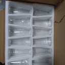 Hewory Glass Bud Vases for Centerpieces: Small Clear Modern Flower Vase Set of 12, Minimalist Cute Mini Decorative Bulk Vases for Wedding Birthday Bridal Shower Party Events Dining Room Table Decor
