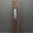 LazBlinds No Tools No Drill Cordless Bamboo Roman Shades, Light Filtering Window Treatment, Roll Up Bamboo Blinds for Window 34'' W x 64'' H, Brown