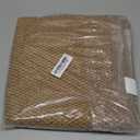 Softlife Rugs for Entryway 2x3 ft Door Mat Faux Jute Rug Dirt Trapper Small Bathroom Rug Washable Kitchen Mat Modern Farmhouse Carpet for Front Porch Bathroom Kitchen Bedroom, Brown