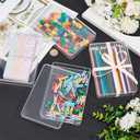 BENECREAT 4Pcs Acrylic Storage Boxes with Lids, 7x4.6x1inch Rectangle Storage Containers, Storage Display Box for Wedding, Party, Treats, Jewelry Accessories