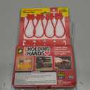 Ruby Holding Hands Ultra-Powerful Magnetic Silicone Zip Ties, AS-SEEN-ON-TV, Industrial-Strength Cable Ties with Magnet Automatically Stick Together, Reusable, Great for Cables, Cords (7.25 In.)