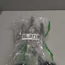 [ Extra Large ] 2 Pack Halloween Candelabra with LED Flame Less Candles Holder Battery Operated Flickering Lights Skull Candles for Halloween Decorations Indoor Home Table Party Haunted Mansion Decor