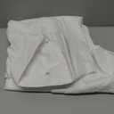 siliteelon Women's Button Down Shirts Long Sleeve Dress Shirts Wrinkle Free Collared Work Office Solid Blouses Corset Tops (X-Large, Aa White)