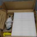 Neevolve Floating Shelf Bracket (1/4" Thick, Flush-to-Wall Hidden Heavy Duty Brackets for Wood Shelves， Solid Steel Invisible Shelf Support, Seamless Blind Design for Kitchen, Study&DIY 4 Inch Black