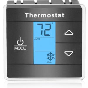 3316250.712 CT Single Zone Wall Thermostat Replacement for Dometic for RV/Camper Conditioners w/Digital Temperature Display