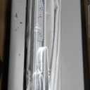 No Tools No Drill Cordless Roman Shades for Indoor Windows 100% Blackout, for Window Size 20" W 48" H White