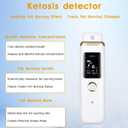 Breath Ketone Meter Professional High-Accuracy Breath Ketosis Meter Home Ketone Breath Analyzer & Advanced Breath Ketosis Tester for Tracking Your Ketones, Keto Lifestyle & Fitness Goals