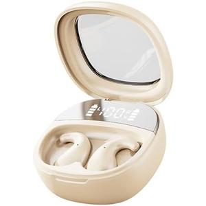 Costnzo Sleep Earbuds for Side Sleepers Sleep Earbuds with Digital Display, Mini Earplugs Side Sleep Comfortable (Skin)