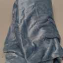 QUORGVES Light Blue Velvet Pillow Covers 24x24 Inch Set of 2, Soft Solid Decorative Square Throw Pillow Covers, Decor Cushion Covers for Bed Sofa Couch Bedroom Living Room  Coastal Sky Baby Blue