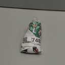 Christmas Snowflake Scrub Hats for Women Long Hair Working Cap with Button & Sweatband 2 Pcs Unisex Tie Back Hats (Medium-3X-Large, Multicoloured 3)