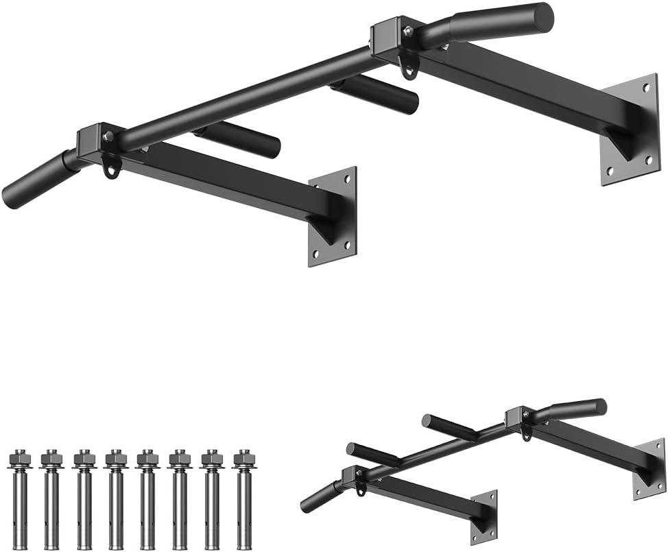Wall Mount Pull Up Bar, Joist Beam Rafter Mount Pull-up Bar, Ceiling Mounted Chin Up Bar for Home Gym with Punching Bag Hanger, 
Maximum Weight Recommendation	600 pounds