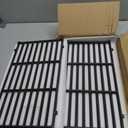 17.5 Inch 7637 Cooking Grates for Weber Spirit & Spirit II 200 Series Spirit E210 Spirit E220 Spirit S210 S220 with Front Control, Cast Iron Grates Replacement Parts for Weber Spirit 2 Burner E-210