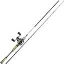Sougayilang DC Baitcaster Combo – Smart Anti-Backlash, 7.2:1 Gear Ratio, 18.5LB Drag, 30+24Ton Graphite 2-Piece Rod for Bass, Walleye, Catfish, 602-M