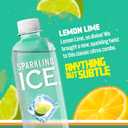 Sparkling Ice, Lemon Lime Sparkling Water, Zero Sugar Flavored Water, with Vitamins and Antioxidants, Low Calorie Beverage, 17 Fl Oz (Pack of 12)