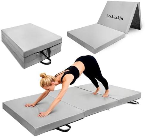 3 Inch Thick Yoga Mat 72 * 32 * 3 inch Extra Thick Exercise Mats Non-Slip Workout Mat for Pilates, Fitness, Gym, Stretching (Cover not included)