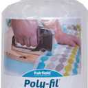 Fairfield Poly-fil Cushion Wrap, 100% Bonded Polyester Batting for Upholstery, DIY, Home Decor Projects, Smoothes Hard Edges, 30" W x 10 L, White