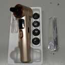 Blackhead Remover Vacuum with Heating, Blackhead Extractor 3 Adjustable Suction Levels 9 Modes, Pore Vacuum Blackhead Suction Remover, Comedone Extractor Kit for Deep Pore Cleaning (Golden)