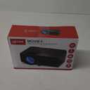 GPX Mini Projector with Bluetooth, USB and Micro SD Media Ports, Includes Remote (PJ300B),Black