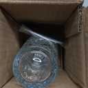 Martini shaker Glass-Cocktail Shaker-Crystal Shaker(No Lead)-Drink Glass for Espresso-Coffee Maker, Holiday, Mixology,Valentine Gifts -15oz Cut Design (Thick & Durable & Pourer/#304)