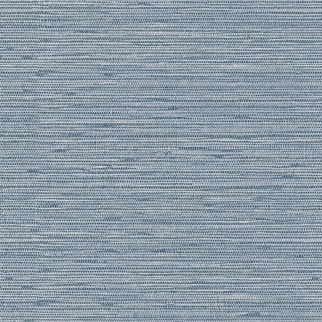 HueBurst Grasscloth Peel and Stick Wallpaper 17.3" x 197" Blue Textured Grasscloth Wall Paper Renter Friendly Wallpaper Self Adhesive Removable for Bathroom Bedroom