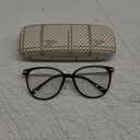 Gaoye Blue Light Blocking Glasses - Trending Round TR90 Frames, Metal Arms, UV400 Protection - Matching Soft Case (*1-light Black Frame/Transparent Lens)