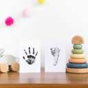Pearhead 4-Pack Clean-Touch Ink Pad Kit, Mess-Free Inkless Hand and Footprint Kit, Baby Foot Printing Kit, Cat and Dog Paw Print Kit, Suitable for Babies and Pets