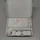 2000W Voltage Converter US to Europe, 220V to 110V Converter for European Travel, Power Adapter for Hair Dryer, European Travel Plug Adapter with 3 AC 2 USBC 2 USBA Ports (White)