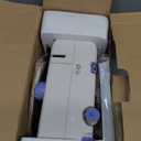 Sewing Machine for Beginners with 20Pcs Fabric & 32Pcs Sewing Threads Kit,Portable Sewing Machine with 12 Built-in Stitches & 2 Speed(High-Low Speeds)-BW724 (Blue,white)